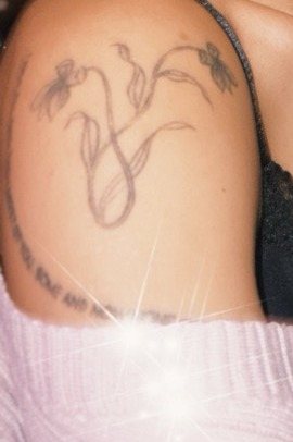 The tattoo on skin