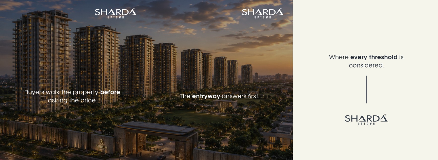 Sharda Uptown — social