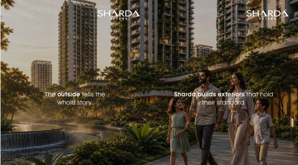Sharda Uptown — social