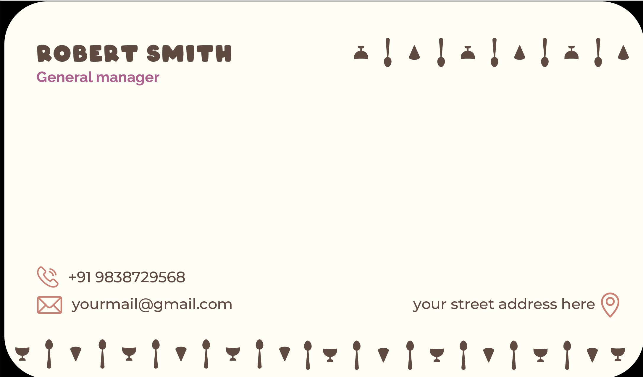 Visiting cards