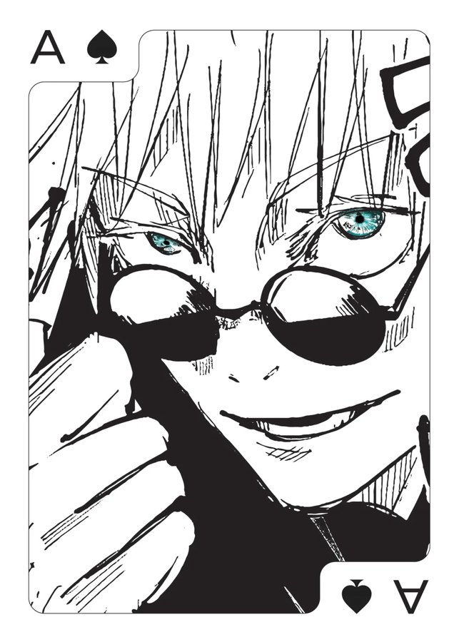 Anime playing cards